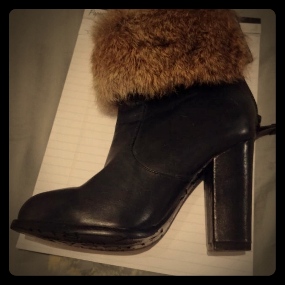 COPY - Rudsak Fur lined Soft reversible Leather Boots